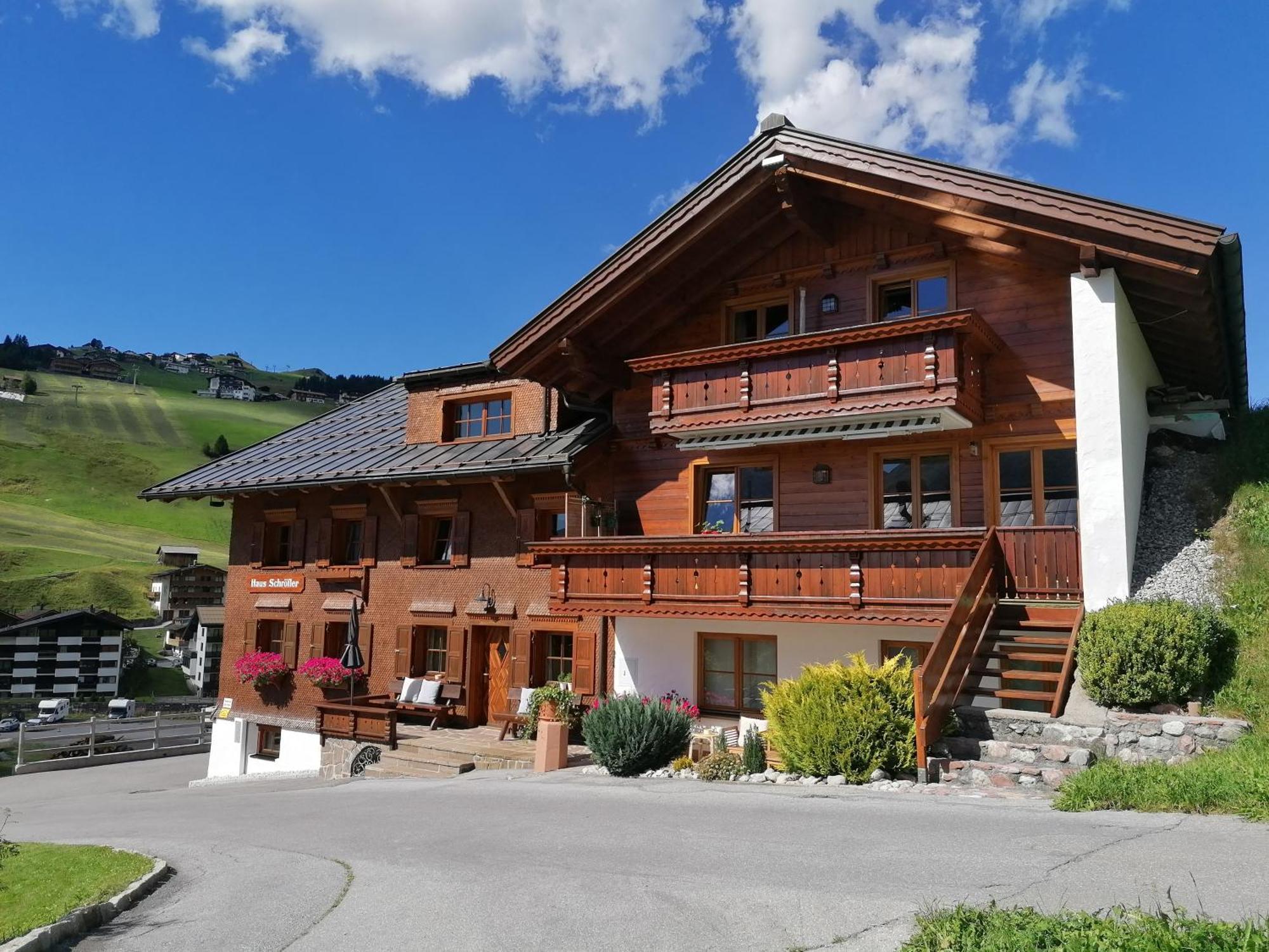 Apartamento Haus Schroefler Lech am Arlberg Exterior foto