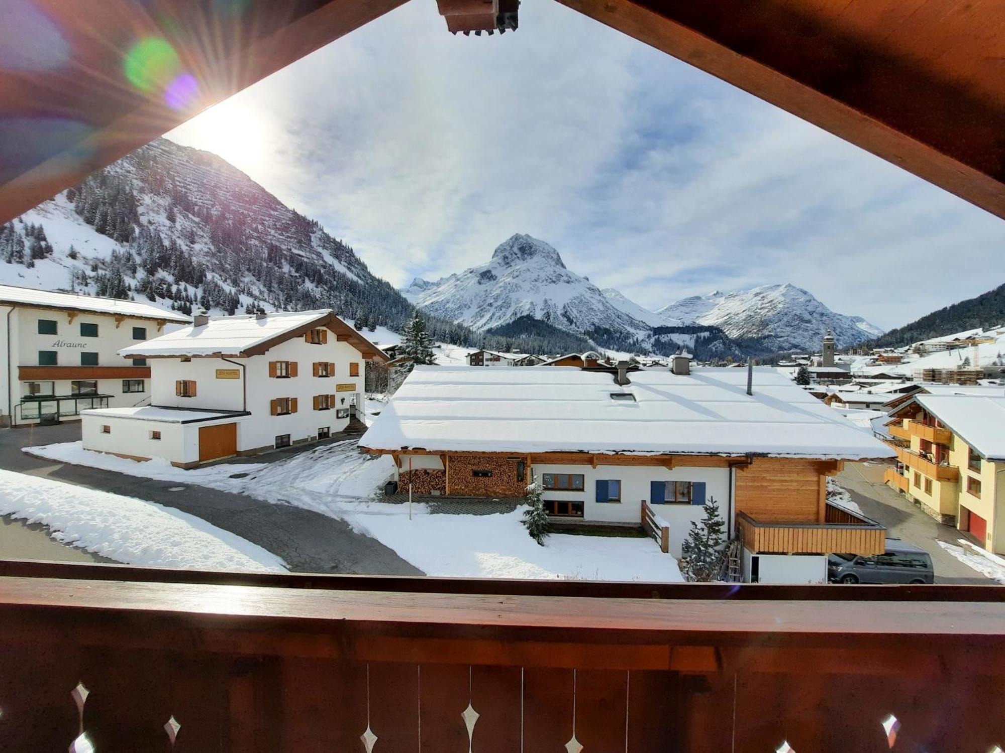 Apartamento Haus Schroefler Lech am Arlberg Exterior foto